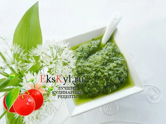 Рецепт соуса песто